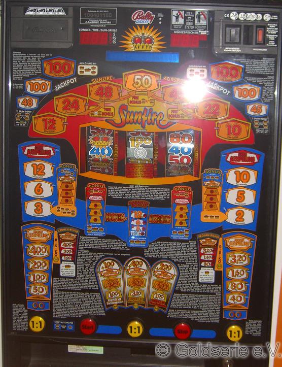 Sunfire, Rototron, Bally Wulff, 2000 Sunfire, Rototron, Bally Wulff, 2000